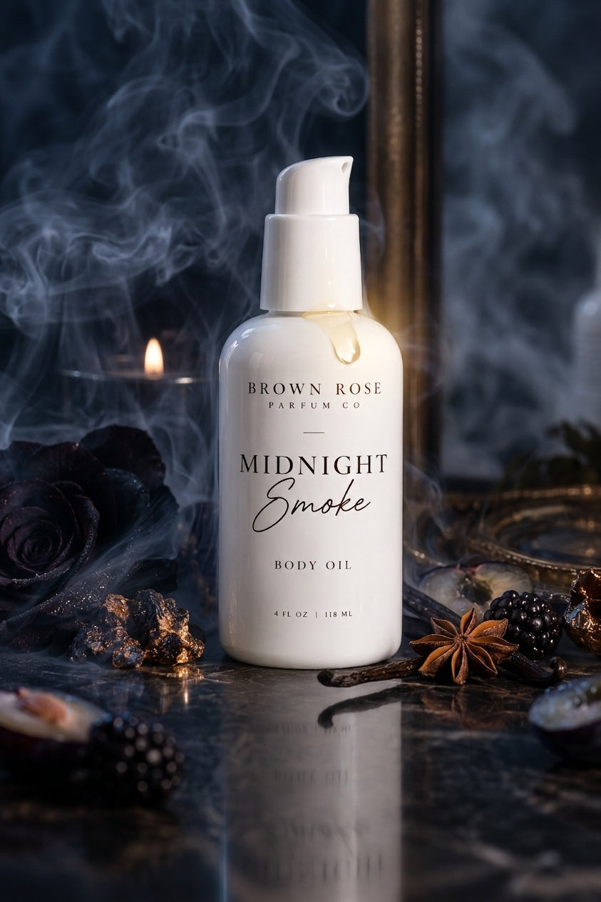 Midnight Smoke 4 oz Luxury Inspired Body Oil