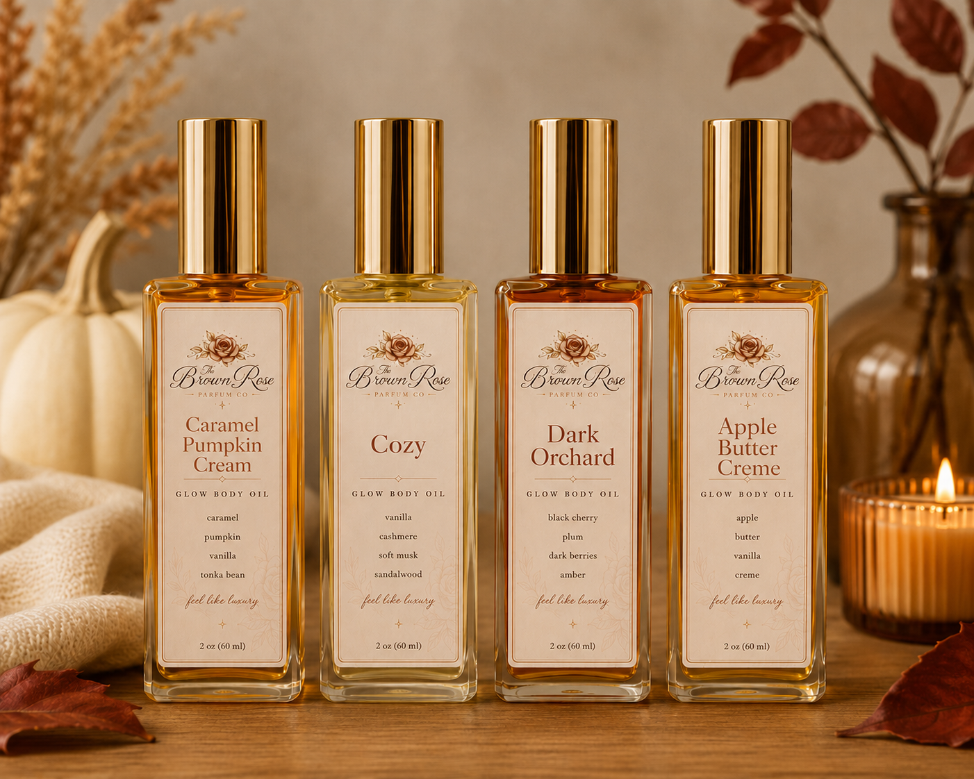 Fall Scents Body Oil