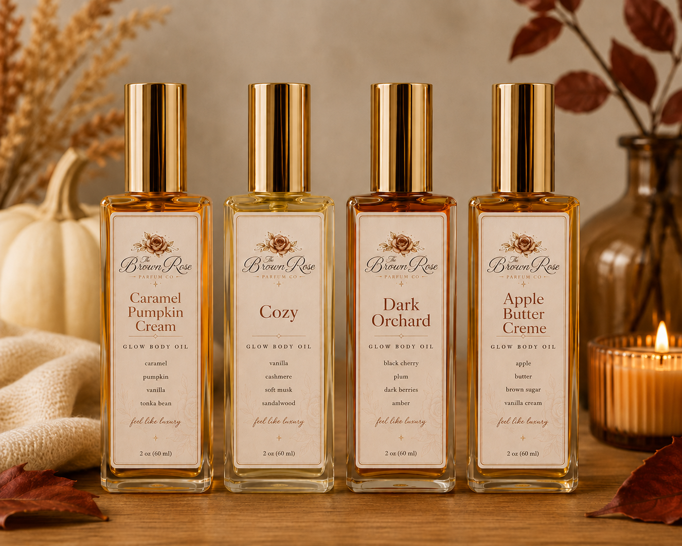 Fall Scents Body Oil