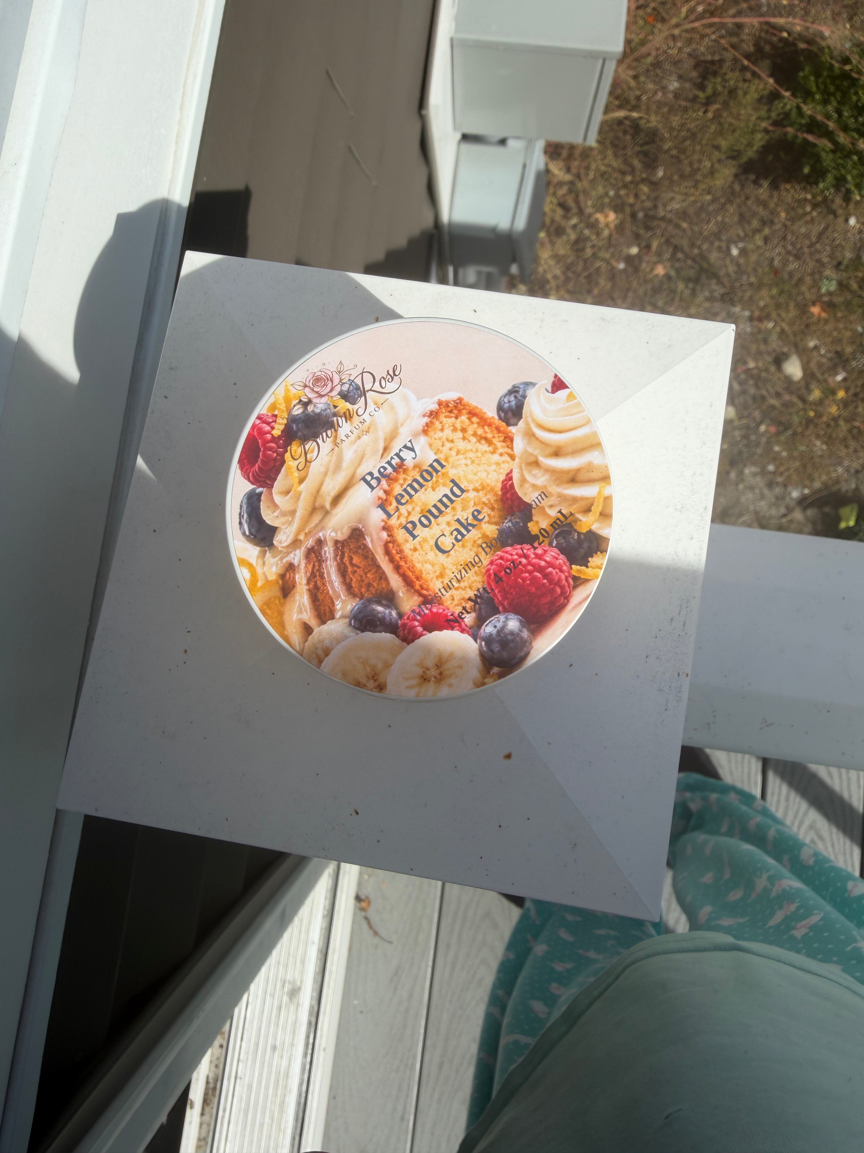 Gourmand Wars- Berry Lemon Poundcake Body Cream or Oil