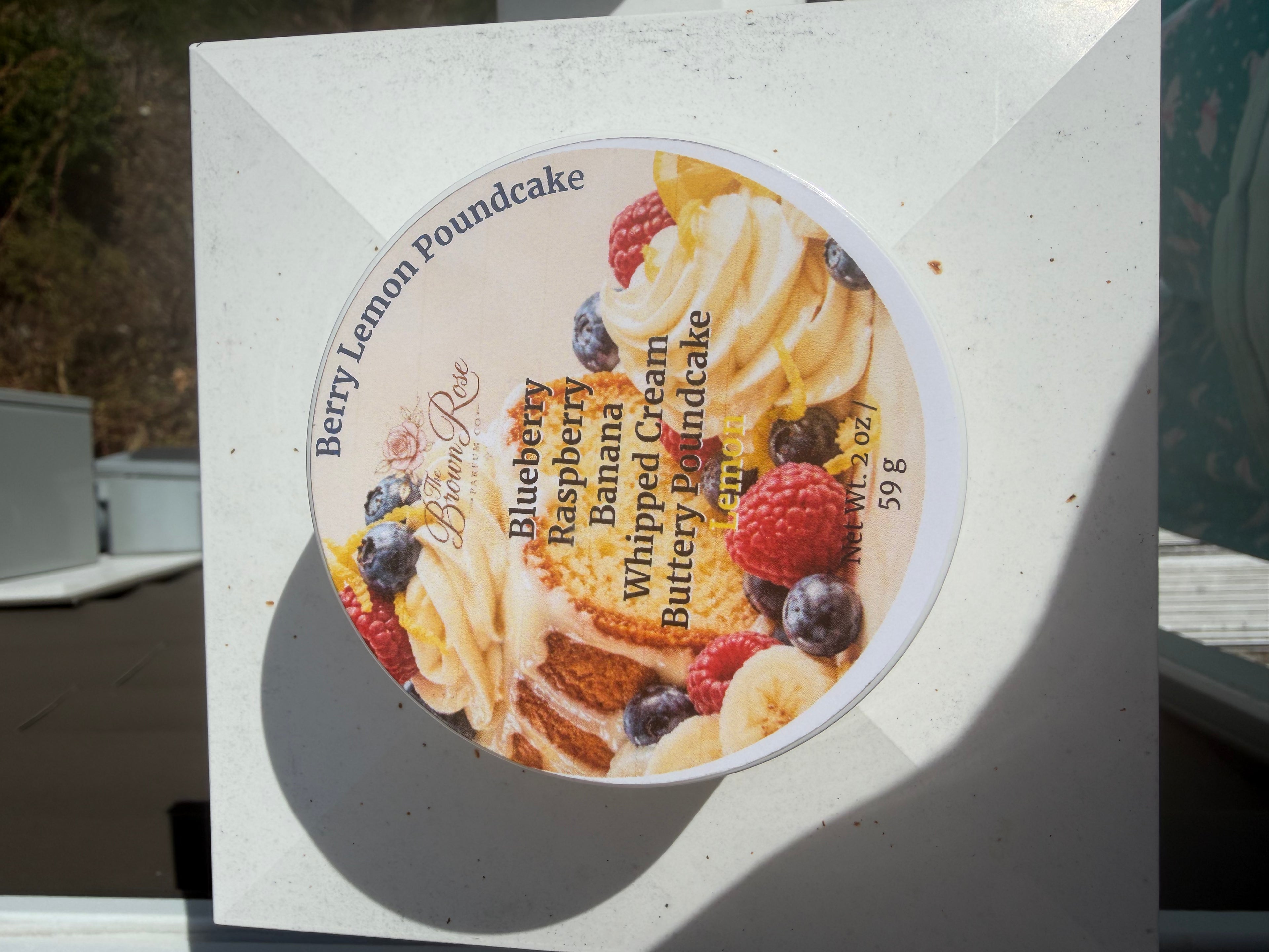 Gourmand Wars- Berry Lemon Poundcake Body Cream or Oil