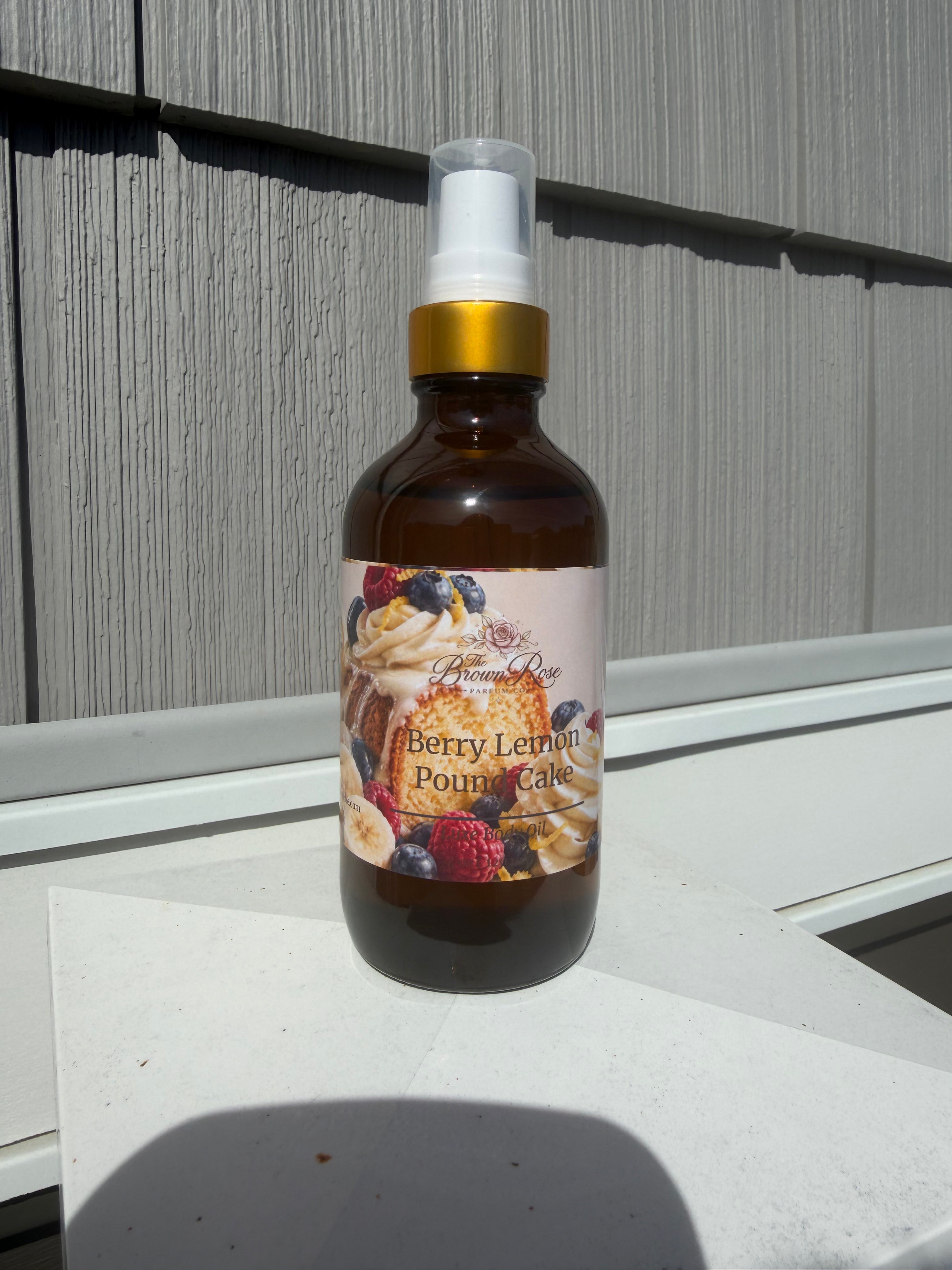 Gourmand Wars- Berry Lemon Poundcake Body Cream or Oil