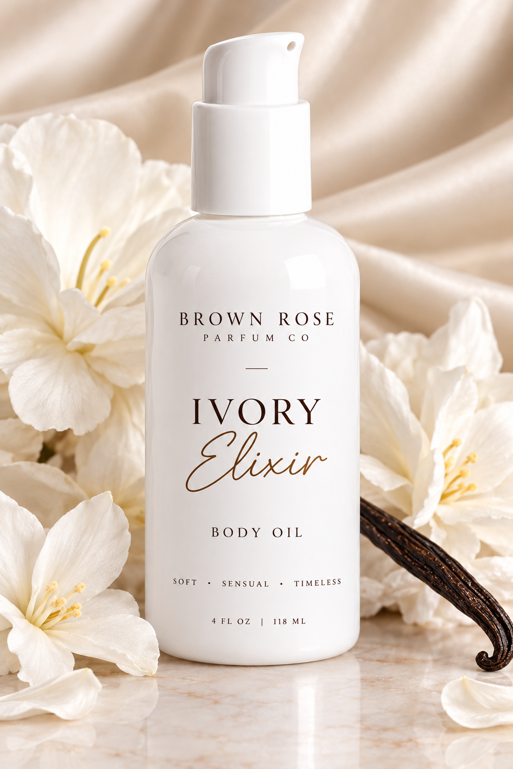 Ivory Elixir Luxe Body Oil 4 oz Inspired Fragrance